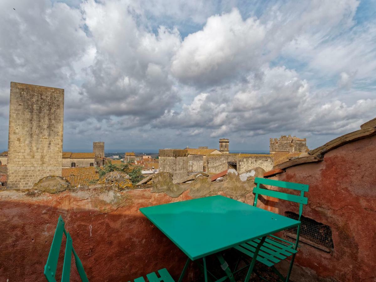 L'Arrocco - La Torre Col Mare Sul Tetto Lägenhet Tarquinia Exteriör bild